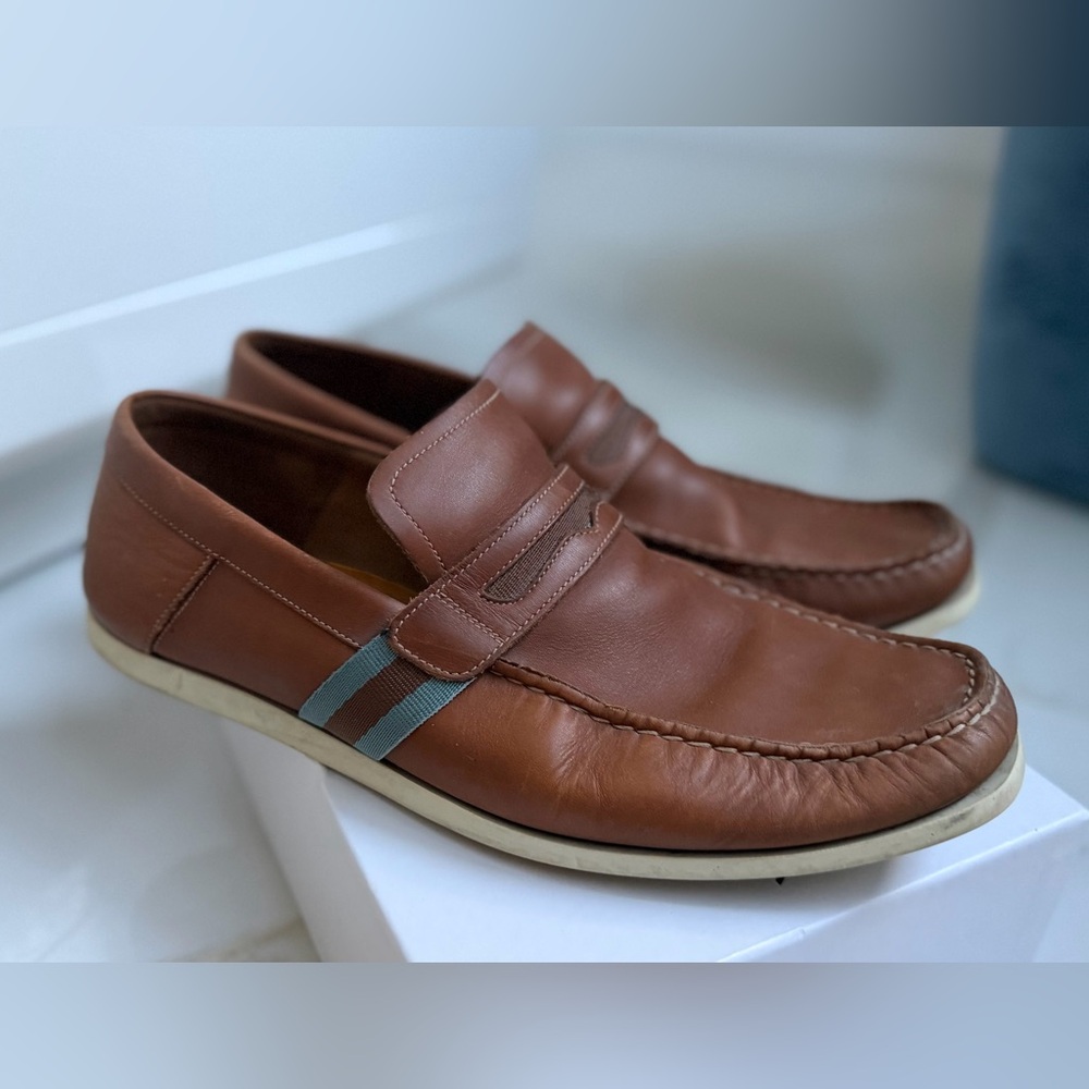 Gucci Brown Leather Men’s moccasin